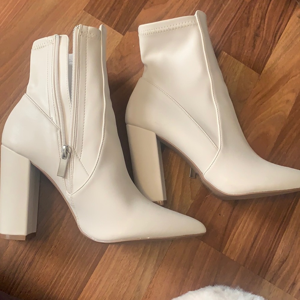 White Booties